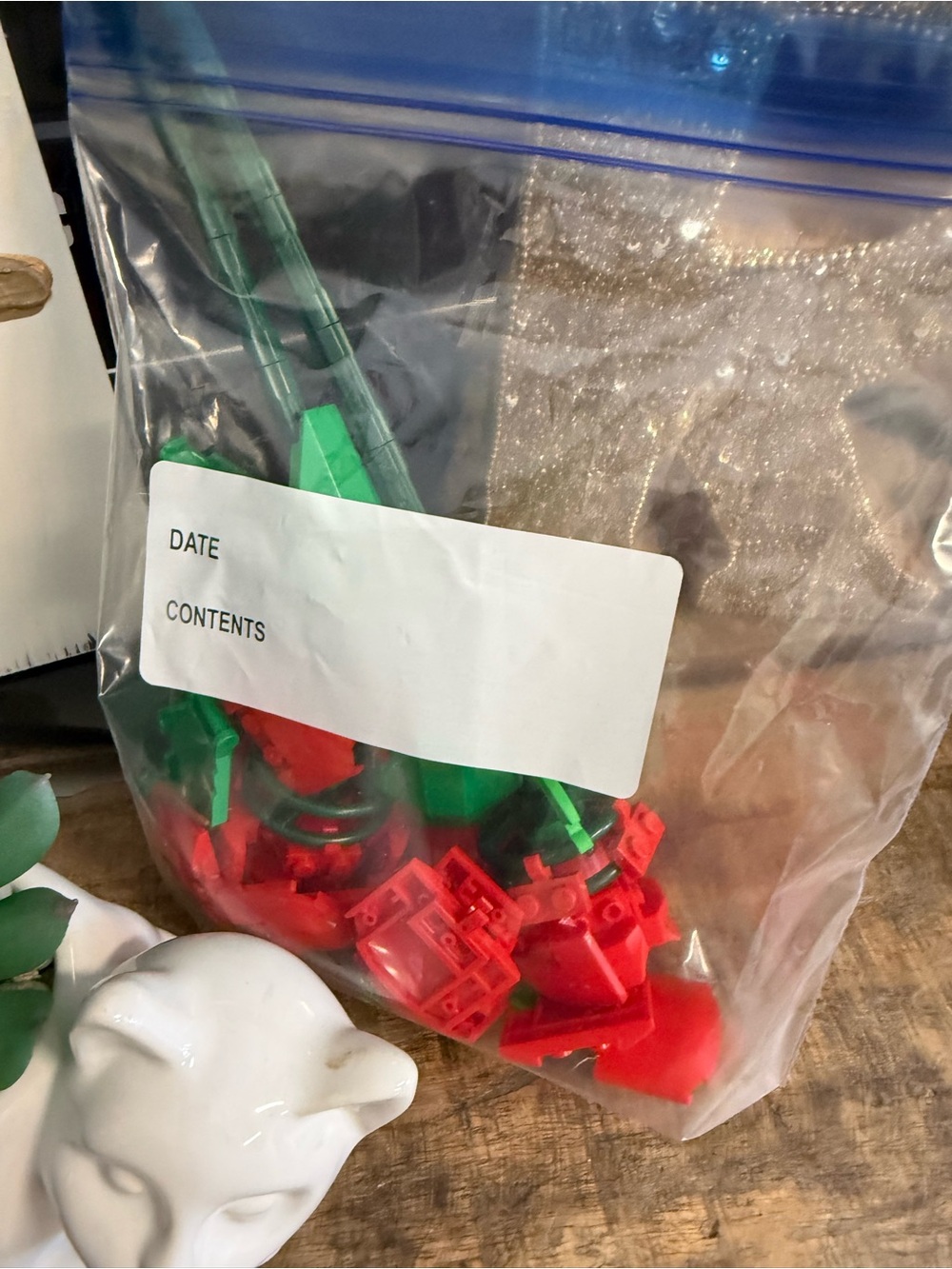 Lego Roses Building Pieces